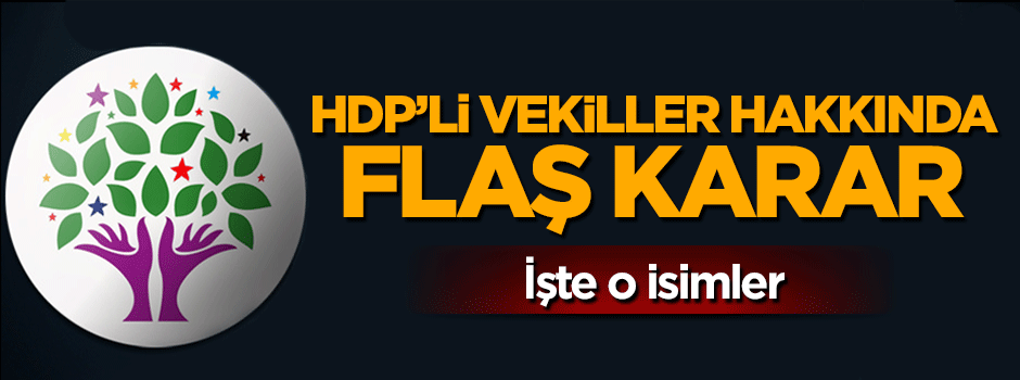 KCK davasında 8 HDP'li vekil için zorla getirme kararı!