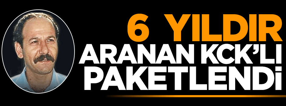 KCK üyesi Mustafa Sarıkaya yakalandı!