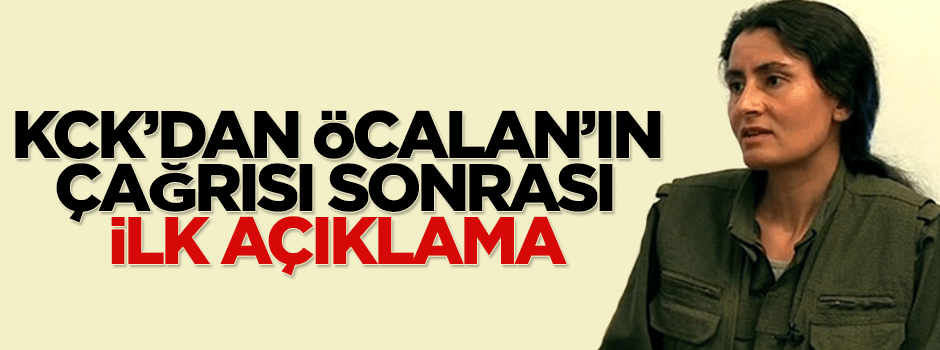 KCK'dan Abdullah Öcalan'ın çağrısı sonrası ilk açıklama