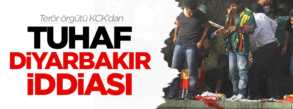 KCK'dan tuhaf 'Diyarbakır' iddiası