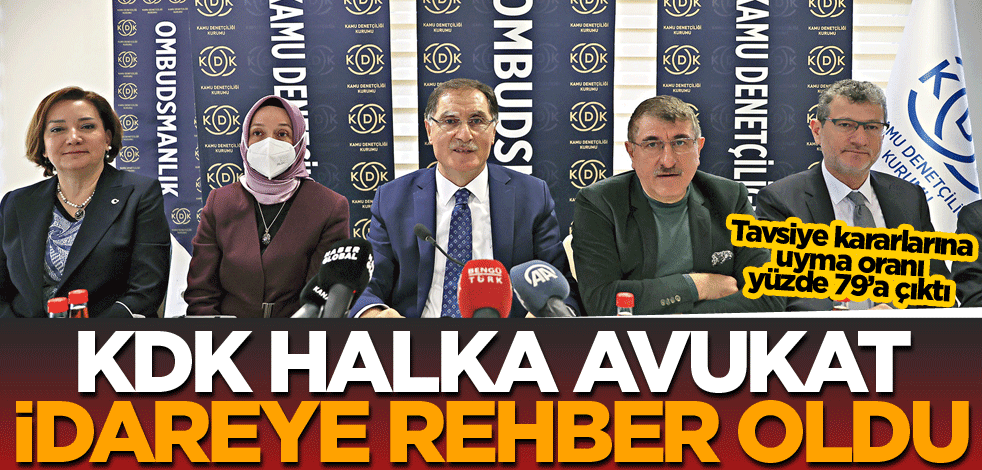 KDK, Halka avukat idareye rehber oldu