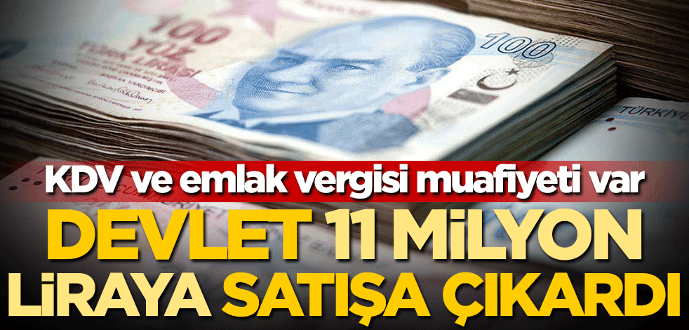 KDV ve emlak vergisi muafiyeti var! Devlet, Hazine'ye ait 2 tarla ve 1 arsayı satışa çıkardı