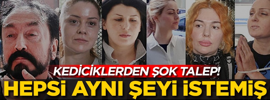Kediciklerden şok talep! Hepsi aynı şeyi istemiş