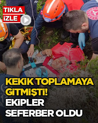 Kekik toplamaya gitmişti! Ekipler seferber oldu