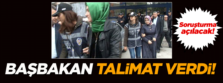 'Kelepçe uygulamasına' Davutoğlu el koydu