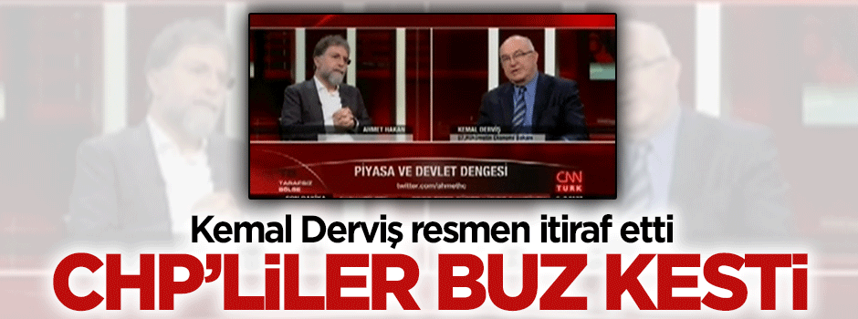 Kemal Derviş konuştu, CHP'liler buz kesti