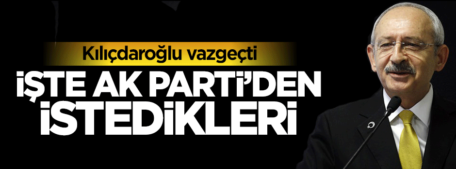 Kemal Kılıçdaroğlu 14'ten 5'e indi