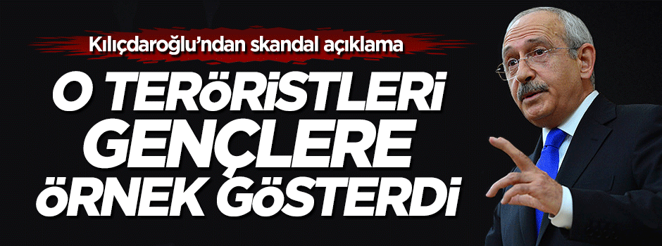 Kemal Kılıçdaroğlu gençlere o terörist Deniz Gezmiş'i örnek gösterdi