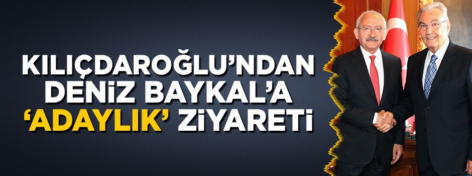 Kemal Kılıçdaroğlu hastanede yatan Deniz Baykal'ı ziyaret etti