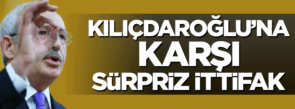 Kemal Kılıçdaroğlu'na karşı İnce- Tekin ittifakı