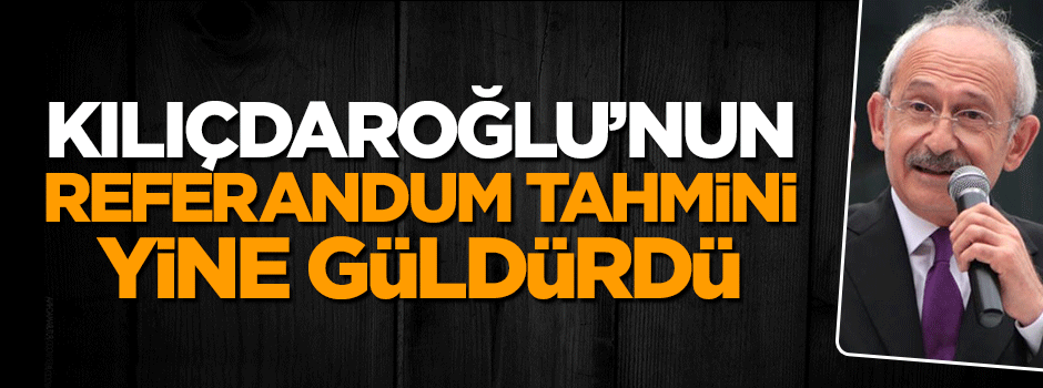 Kemal Kılıçdaroğlu'ndan güldüren anket sonucu