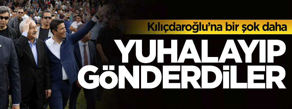Kemal Kılıçdaroğlu'nu 'yuhalayıp' gönderdiler