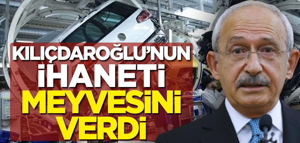Kemal Kılıçdaroğlu'nun ihaneti meyvesini verdi