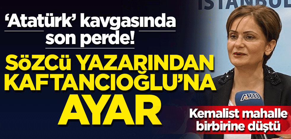 Kemalist mahalledeki 'Atatürk’ kavgasında son perde: "Biz kimsenin basın danışmanı değiliz"