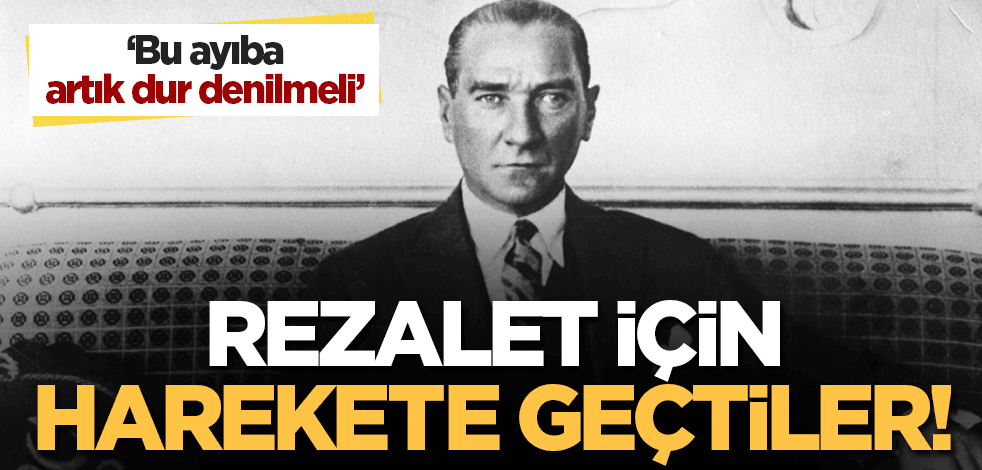 Kemalist zihniyet bu rezalete neden sessiz? Çıplak heykelin yıkılması için harekete geçtiler!