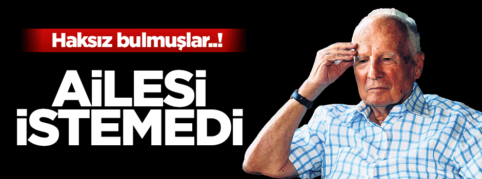 Kenan Evren'in ailesi Meclis'te tören yapılmasını istemedi