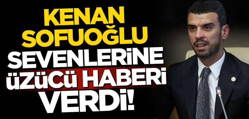 Kenan Sofuoğlu sevenlerine üzücü haberi verdi