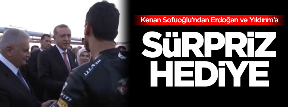 Kenan Sofuoğlu'ndan sürpriz hediye