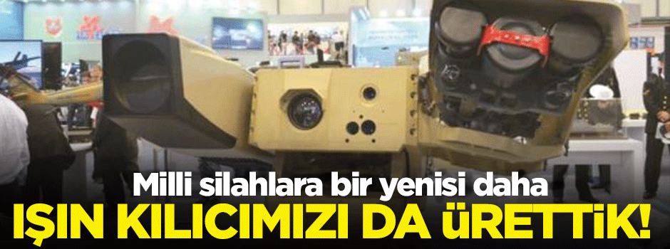 Kendi ışın kılıcımızı da ürettik!