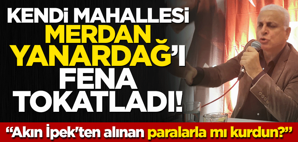 Kendi mahallesi Merdan Yanardağ'ı tokatlıyor! "TELE 1'i FETÖ'cü Akın İpek'ten alınan paralarla mı kurdun?"