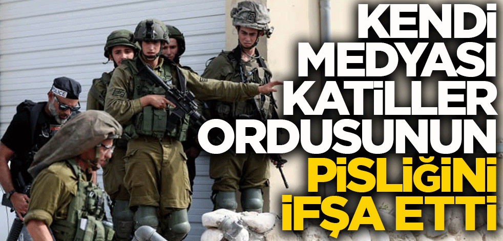 Kendi medyası katiller ordusunun pisliğini ifşa etti