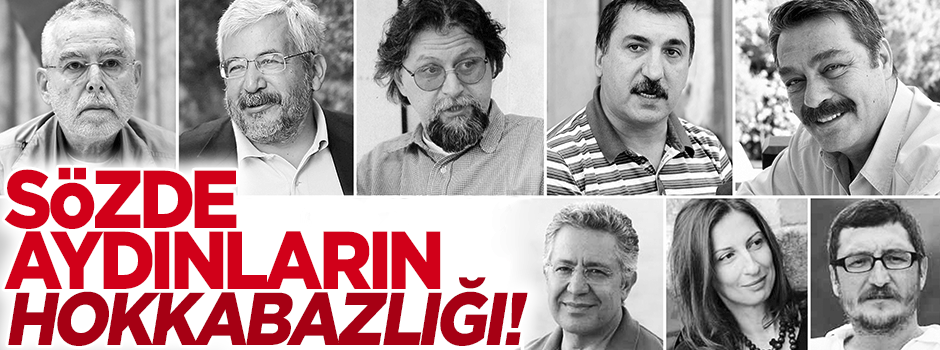 Kendilerine "Aydın" sıfatı koyanların ‘hokkabazlık’ bildirisi