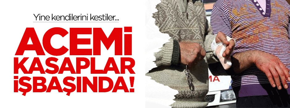 Kendilerini kestiler