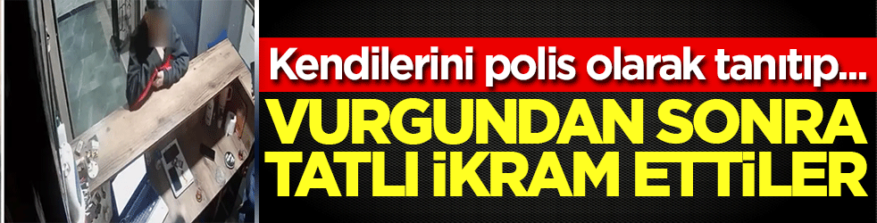 Kendilerini polis olarak tanıtıp 100 milyon lira dolandırdılar! Vurgundan sonra tatlı ikram ettiler