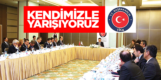 Kendimizle yarışıyoruz