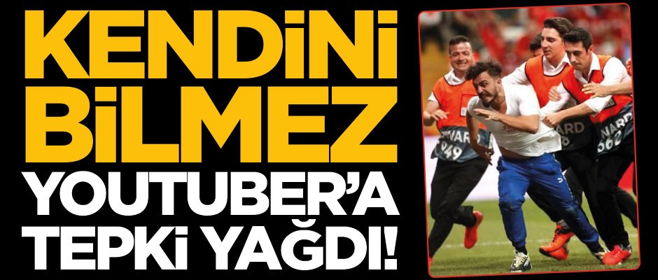 Kendini bilmez Youtuber’a tepki yağdı!