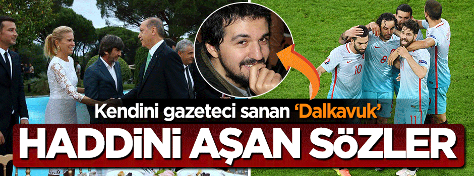 Kendini, gazeteci sanan Hasan Cömert'ten küstah sözler