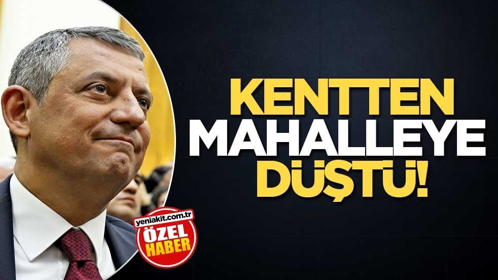 Kentten mahalleye düştü!