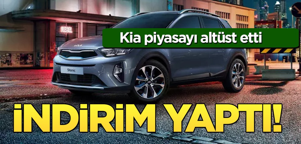 Kia piyasayı altüst etti! Değişim beklentisi olanlar: 250.000 lira indirim yaptı! SUV Dacia Duster'dan bile ucuz