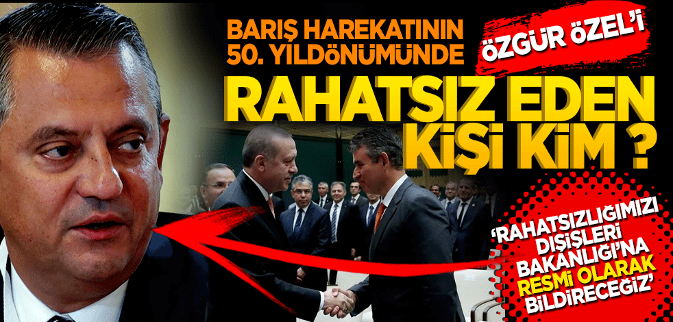 Kıbrıs’ta Özgür Özel’i rahatsız eden kişi kim? Dışişleri'ne bildireceğiz