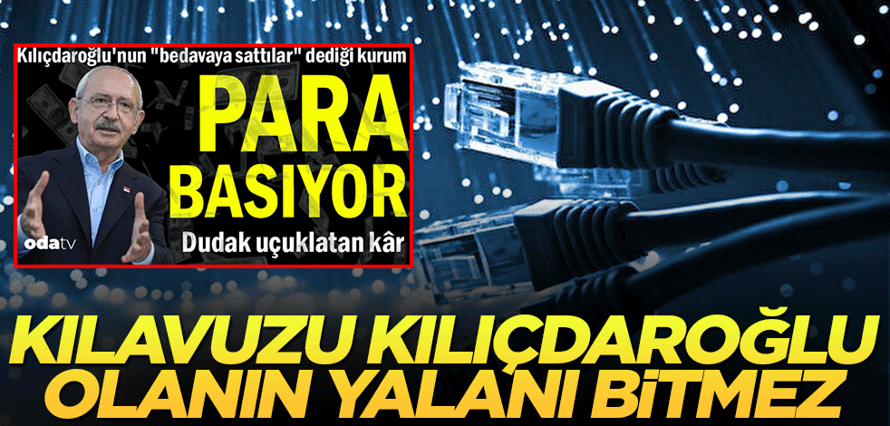 Kılavuzu Kılıçdaroğlu olanın yalanı bitmez! Oda TV'den 'Türk Telekom' yanıltması