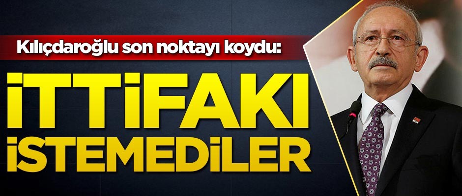 Kılıçdaroğlu açıkladı! İttifakı DSP istemedi