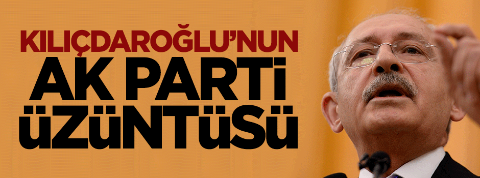 Kılıçdaroğlu: AK Parti ile kuramazsak üzülürüm