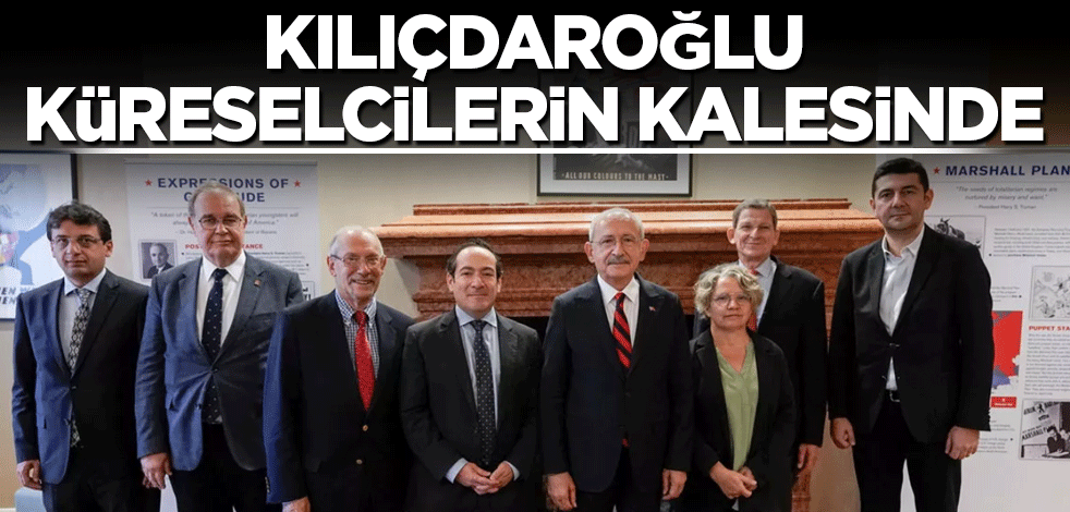 Kılıçdaroğlu, Alman Vakfı'nda basına kapalı toplantıya katıldı