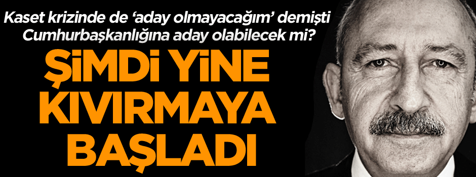 Kılıçdaroğlu Cumhurbaşkanlığına aday olabilecek mi? Kendisi açıkladı…