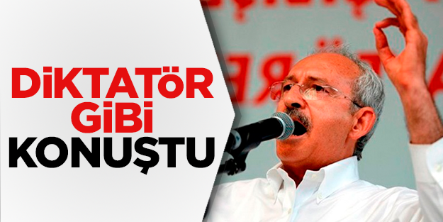 Kılıçdaroğlu diktatör gibi konuştu: Acımasız olacağım