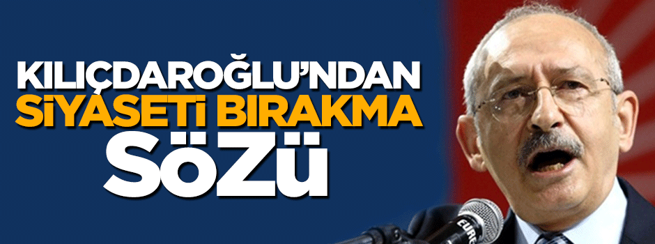 Kılıçdaroğlu: Dünya fındık borsasını kurmazsam siyaseti bırakacağım