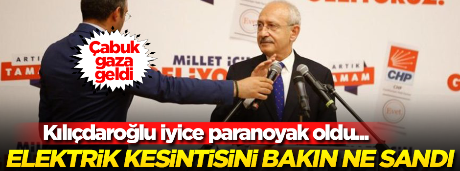 Kılıçdaroğlu elektrik kesintisini kastî sandı