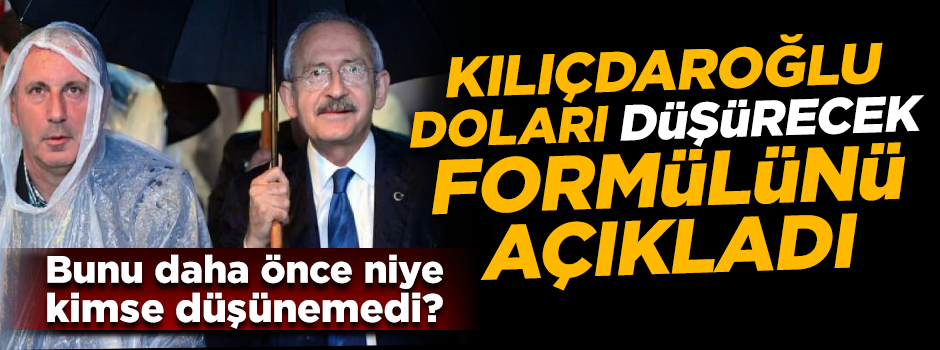 Kılıçdaroğlu güldürdü! Doları düşürecek formül demokrasiymiş