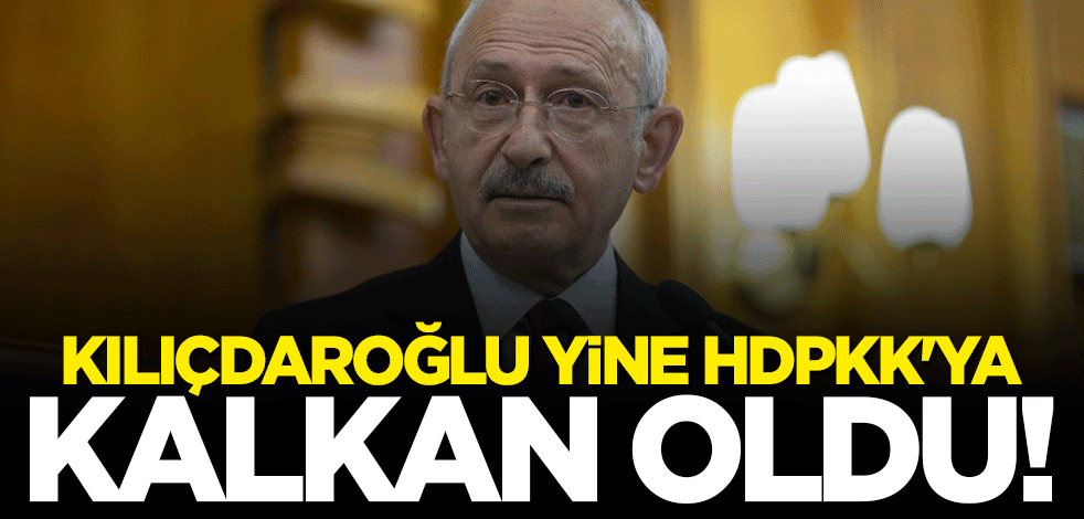 Kılıçdaroğlu HDPKK'ya kalkan oldu