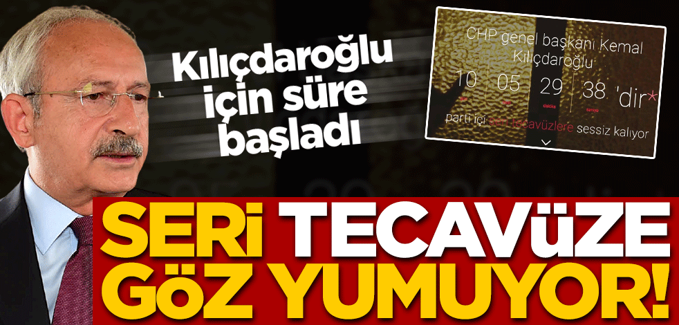 Kılıçdaroğlu için 'seri tecavüzlere sessiz kalıyor' sitesi açıldı