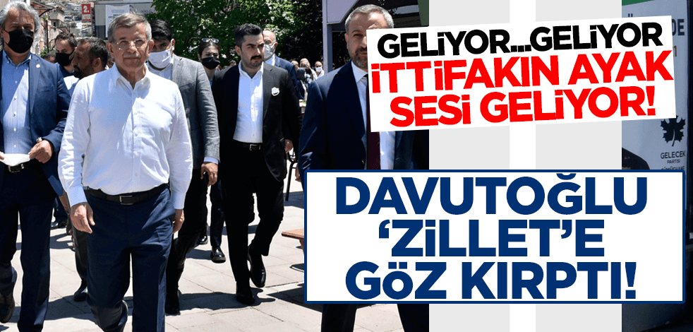 Kılıçdaroğlu ile yakın temas halinde olan Ahmet Davutoğlu, 'Millet İttifakı'na göz kırptı!