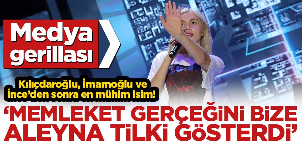 Kılıçdaroğlu, İmamoğlu ve İnce’den sonra en mühim isim! 'Memleket gerçeğini bize Aleyna Tilki gösterdi’