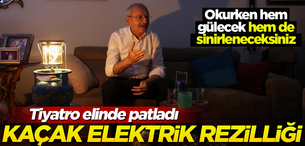 Kılıçdaroğlu, kaçak kullandığı için elektriği kesilen aileyi ziyaret etti