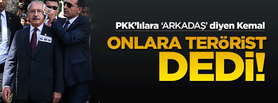 Kılıçdaroğlu kendisine yumurta atanlara 'terörist' dedi