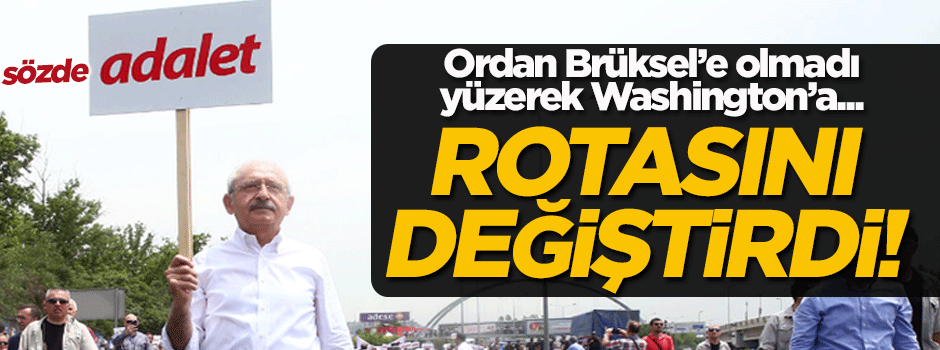 Kılıçdaroğlu rotasını değiştirdi! Devamı da olacak...